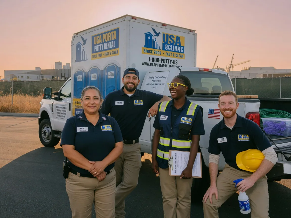 Portable Toilet Rental company in Four States, WV
