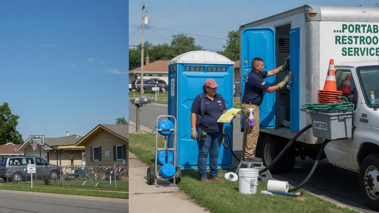 Portable Toilet Rental in Four States, WV near me